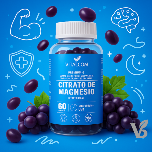 Gomitas De Citrato De Magnesio x 60 unds