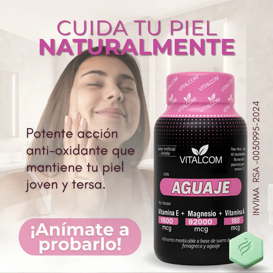 Aguaje Belleza Bienestar Femenino - 60 cápsulas
