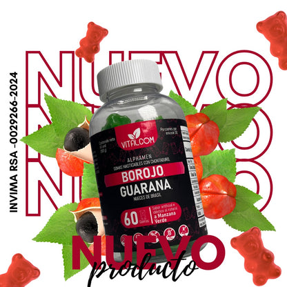Gomitas Alphamen de Borojó X 60 unds