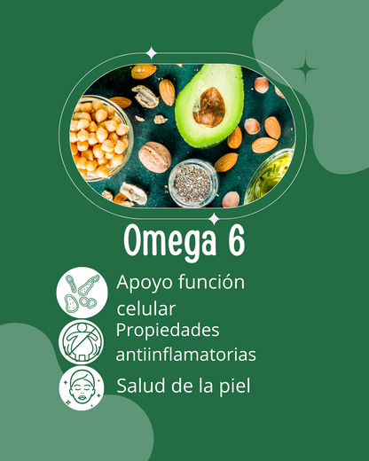 Omega 3-6-9 de Origen Vegetal - 60 Cápsulas Blandas