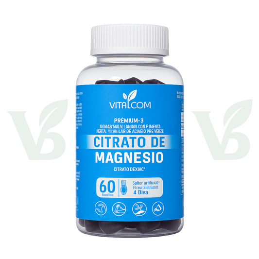 Gomitas De Citrato De Magnesio x 60 unds