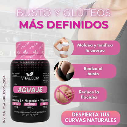 Aguaje Belleza Bienestar Femenino - 60 cápsulas