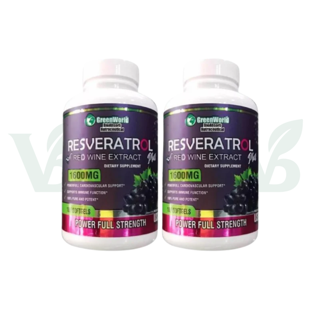Resveratrol X100 Sofgels X 2 Unidades