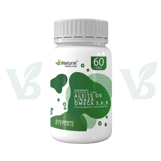 Omega 3-6-9 de Origen Vegetal - 60 Cápsulas Blandas