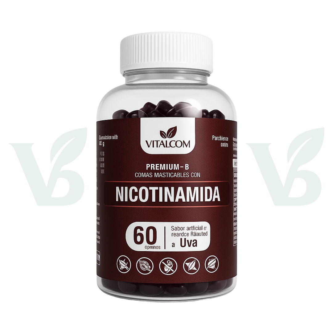 Gomitas De Nicotinamida X 60 unds